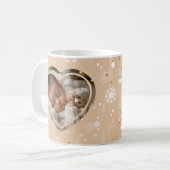 Frohe Weihnachts-Mama Tasse (Vorderseite Links)