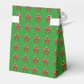 Frohe Weihnachts-Maus Gefälligkeitsbox Geschenkschachtel (Rückseite)