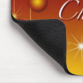 Frohe Weihnachts-Maus Pad Mousepad (Ecke)