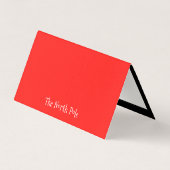 Frohe Weihnachts-Mini-Karten personalisieren indiv (Rückseite)