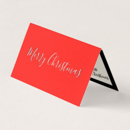 Frohe Weihnachts-Mini-Karten personalisieren indiv