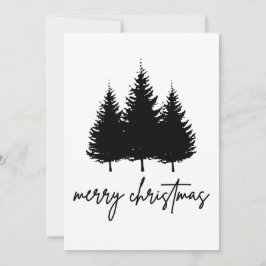 Frohe Weihnachts-minimalistische Feiertage Jahresz