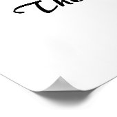 Frohe Weihnachts Monogram Wreath Personalize Poster (Ecke)