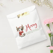 Frohe Weihnachts niedliche Kuh Geschenktütchen (Versiegelt)