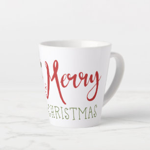 Frohe Weihnachts niedliche Kuh Milchtasse