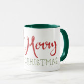 Frohe Weihnachts niedliche Kuh Tasse (VorderseiteRechts)
