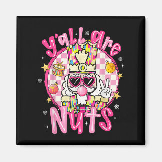 Frohe Weihnachts NK Nutcracker Lover Y'all sind Nü Magnet