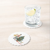 Frohe Weihnachts-Nutcracker-Ballett Untersetzer (Vor Ort)