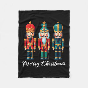 Frohe Weihnachts Nutcracker Ballett Weihnachten We Fleecedecke