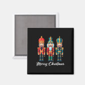 Frohe Weihnachts Nutcracker Ballett Weihnachten We Magnet (Vorderseite/Rückseite)