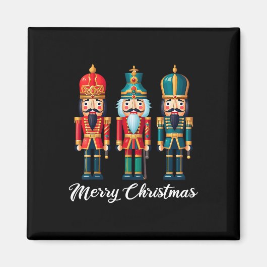 Frohe Weihnachts Nutcracker Ballett Weihnachten We Magnet (Vorne)