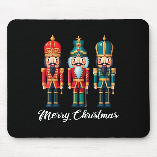 Frohe Weihnachts Nutcracker Ballett Weihnachten We Mousepad (Vorne)