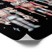 Frohe Weihnachts Nutcracker Ballett Weihnachten We Poster (Ecke)