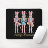 Frohe Weihnachts Nutcracker Coquette Nk Bow Xmas H Mousepad (Mit Mouse)