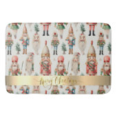Frohe Weihnachts-Nutcracker-Feiertage Badematte (Vorderseite)