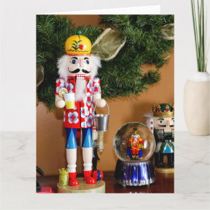 Frohe Weihnachts-Nutcracker-Feiertage Dankeskarte