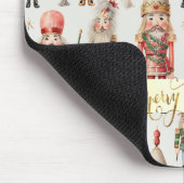 Frohe Weihnachts-Nutcracker-Feiertage Mousepad (Ecke)