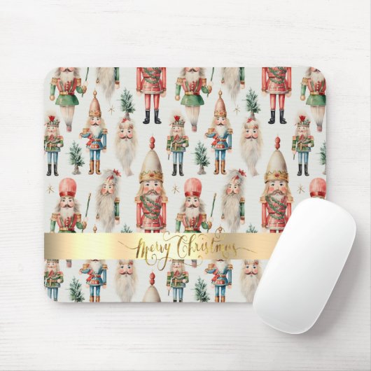 Frohe Weihnachts-Nutcracker-Feiertage Mousepad (Mit Mouse)
