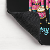 Frohe Weihnachts Nutcracker Freunde Familie Matchi Mousepad (Ecke)