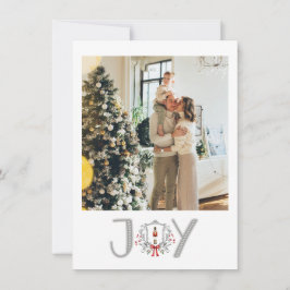 Frohe Weihnachts Nutcracker Joy Foto Holiday Feiertagskarte