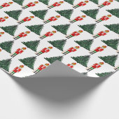 Frohe Weihnachts Nutcracker Kids Charaktere Geschenkpapier (Ecke)
