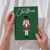 Frohe Weihnachts-Nutcracker - Klassische Urlaubska Karte