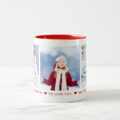 Frohe Weihnachts Oma 3 Foto Custom Coffee Tasse (Mittel)