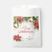 Frohe Weihnachts-Party Geschenktütchen (Vorderseite)