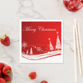 Frohe Weihnachts-Party Papier Napkins Serviette (Beispiel)