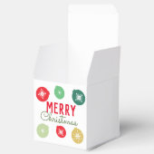 Frohe Weihnachts-Party Schneeflocken Ornament Geschenkschachtel (Geöffnet)