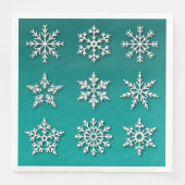 Frohe Weihnachts-Party Serviette (Vorderseite)