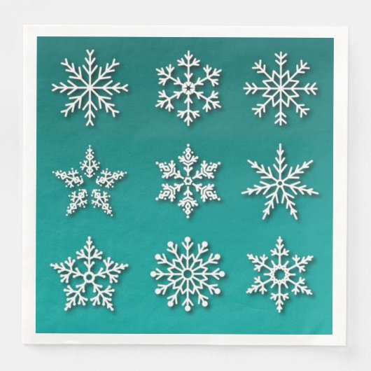 Frohe Weihnachts-Party Serviette (Vorderseite)