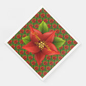 Frohe Weihnachts-Party Serviette (Ecke)