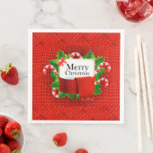 Frohe Weihnachts-Party Serviette (Beispiel)