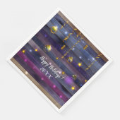 Frohe Weihnachts-Party Serviette (Ecke)