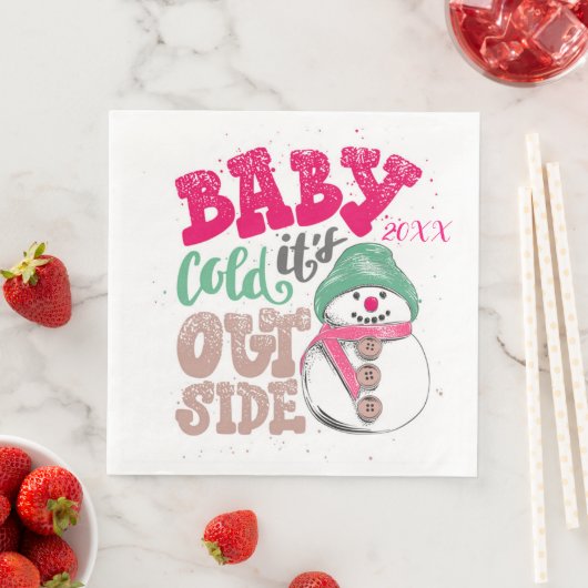 Frohe Weihnachts-Party Serviette (Beispiel)