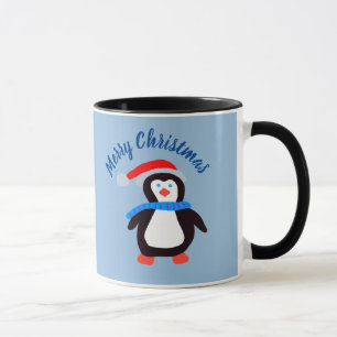 Frohe Weihnachts-Penguin Tasse