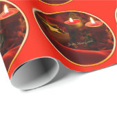 Frohe Weihnachts-Personalisiert Wrapping Paper Geschenkpapier (Rolleneckpunkt)