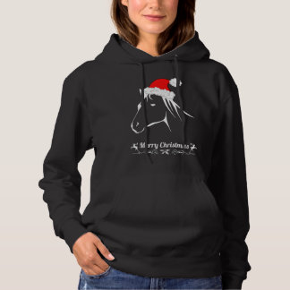 Frohe Weihnachts-Pferdereiten Reiten für Männer Fr Hoodie