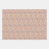 Frohe Weihnachts Pig Kaffee Packpapier Blätter (Vorderseite 2)