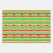 Frohe Weihnachts Pig Kaffee Packpapier Blätter (Vorderseite)