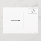 Frohe Weihnachts Pinguin Cartoon Postkarten (Rückseite)