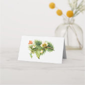 Frohe Weihnachts-Platzkarte Platzkarte (Rückseite)