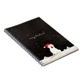 Frohe Weihnachts-Polar-Bär! Notizblock (Rechte Seite)
