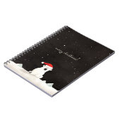 Frohe Weihnachts-Polar-Bär! Notizblock (Linke Seite)