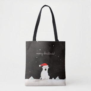 Frohe Weihnachts-Polar-Bär! Tasche