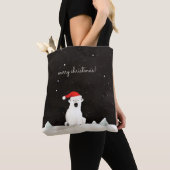 Frohe Weihnachts-Polar-Bär! Tasche (Von Nahem)