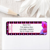 Frohe Weihnachts-Polka-Dot-Print mit hellrosa (Insitu)