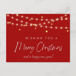 Frohe Weihnachts-Postkarte Feiertagspostkarte