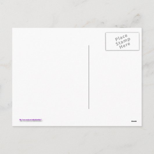 Frohe Weihnachts-Postkarte Feiertagspostkarte (Rückseite)